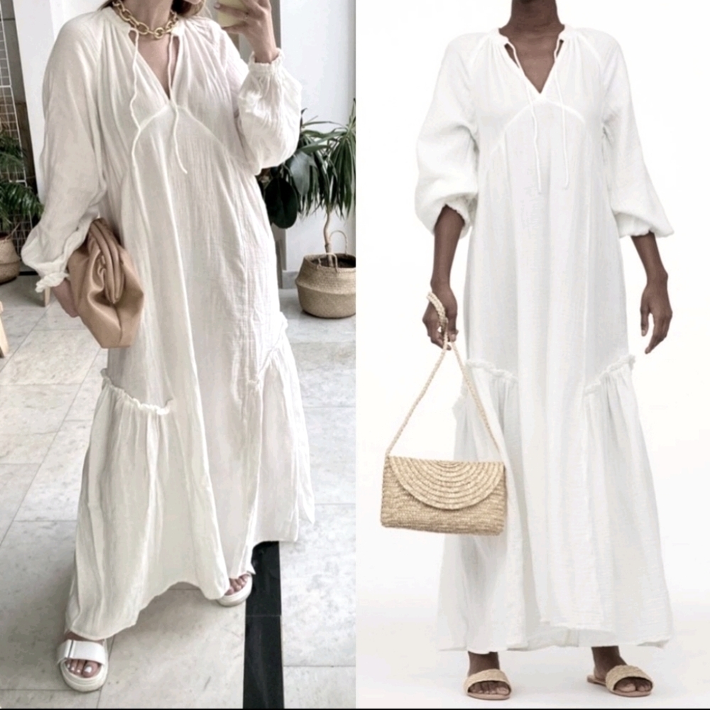 H&M Kaftan Maxi Dress